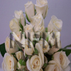 white spray roses wedding